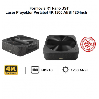 Formovie R1 Nano UST Laser Proyektor Portabel 4K 1200 ANSI 120-Inch